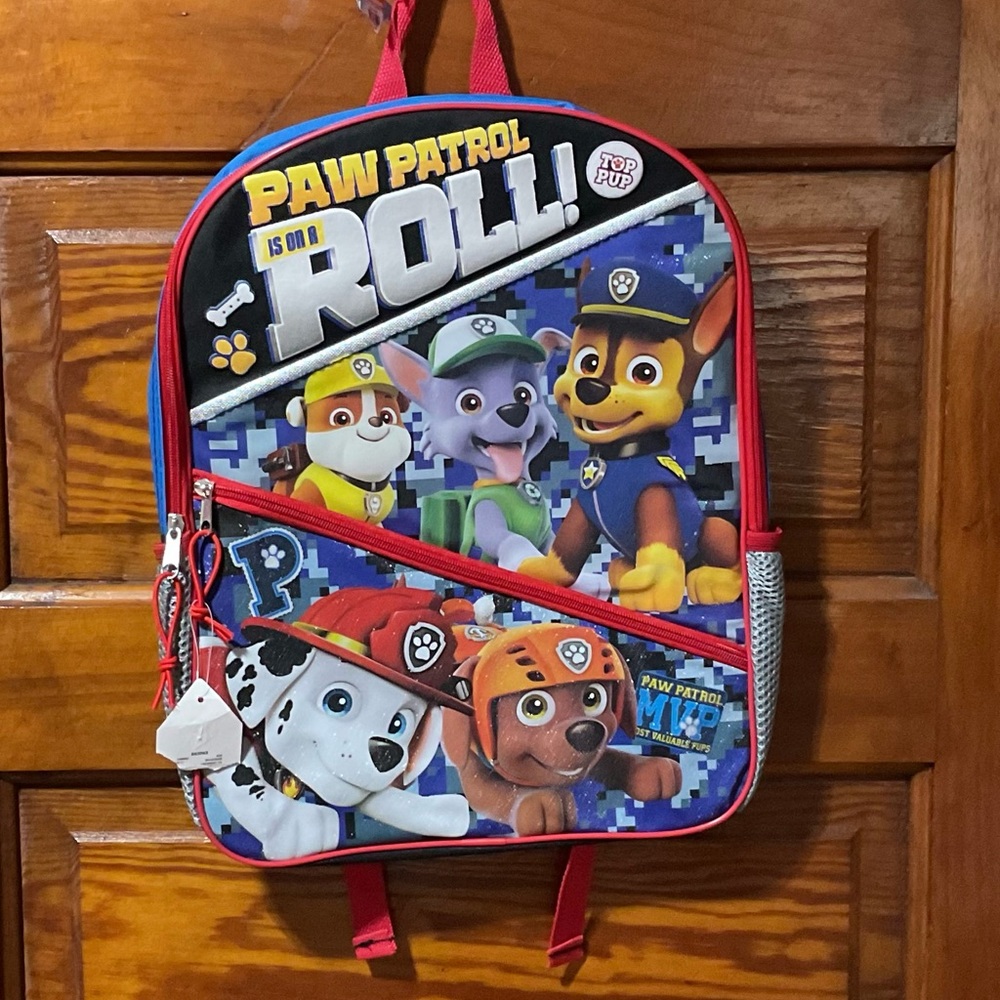 Paw Patrol Red and Blue Adventure Backpack